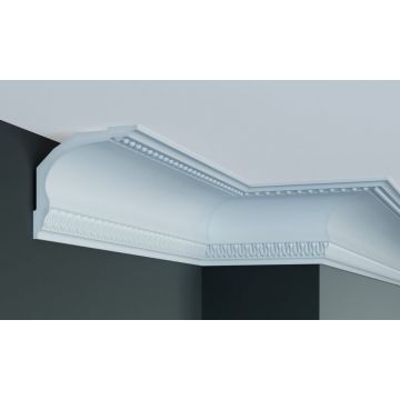 Cornisa decorativa din poliuretan C732 - 12.6x12.6x200 cm