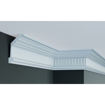 Cornisa decorativa din poliuretan C745 - 12.4x7.2x200 cm
