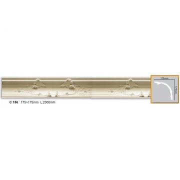 Cornisa decorativa din poliuretan C756 - 17.5x17.5x200 cm