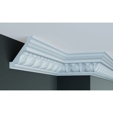 Cornisa decorativa din poliuretan C758 - 12x11x200 cm