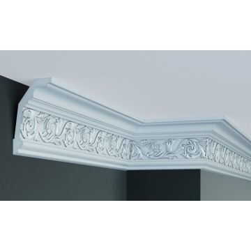 Cornisa decorativa din poliuretan C933 - 14x6.5x200 cm