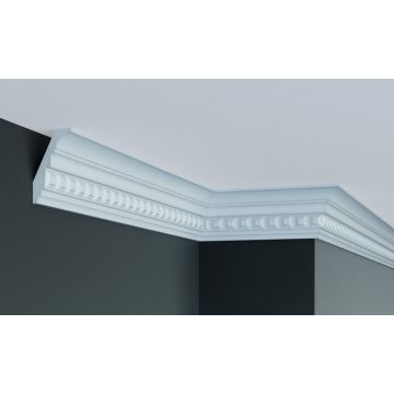 Cornisa decorativa din poliuretan Flexibil C704F - 8.6x5x200 cm