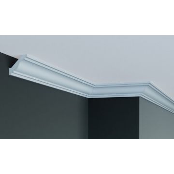 Cornisa decorativa din poliuretan Flexibil P812F - 5.4x5x200 cm