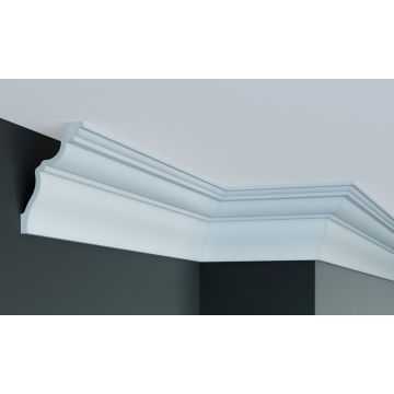 Cornisa decorativa din poliuretan Flexibil P818F - 11.5x8.5x200 cm