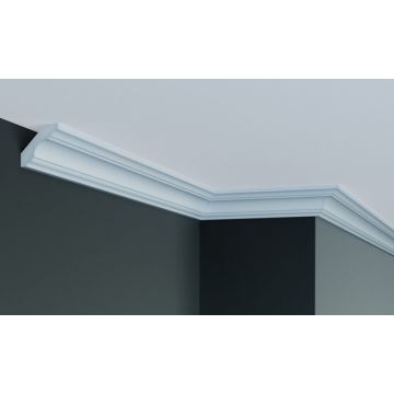 Cornisa decorativa din poliuretan Flexibil P822F - 5x4.8x200 cm