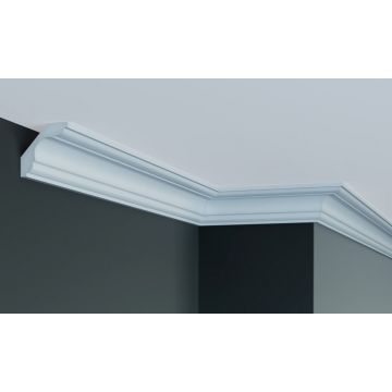 Cornisa decorativa din poliuretan Flexibil P908F - 5.9x5.9x200 cm