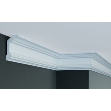 Cornisa decorativa din poliuretan Flexibil P923F - 10x5.5x200 cm
