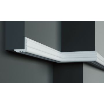 Cornisa decorativa din poliuretan P817 - 4x4x244 cm
