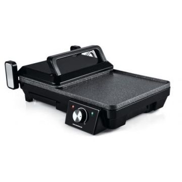 Gratar electric HEG-F20002P 2000W Negru