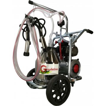 Mulgatoare Vaci Gardelina T130 IN IC, 30L INOX, 1 post, 180 l/min, 10 bovine pe ora