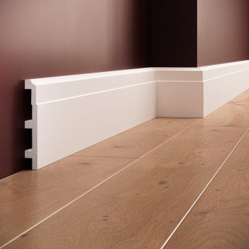 Plinta decorativa S22 - 12x1.8x200 cm