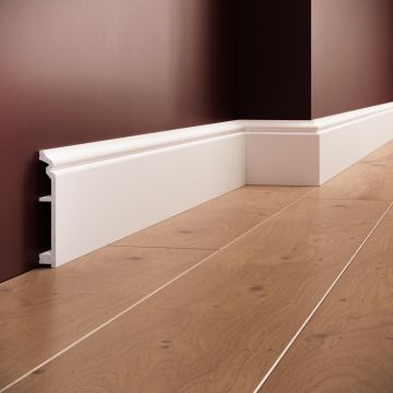 Plinta decorativa S34 - 9.9x1.5x200 cm