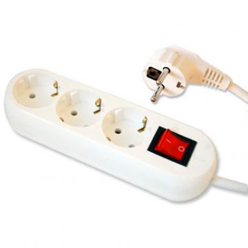 PRELUNGITOR 3X1.5MM 3 PRIZE 10M INTRERUPATOR