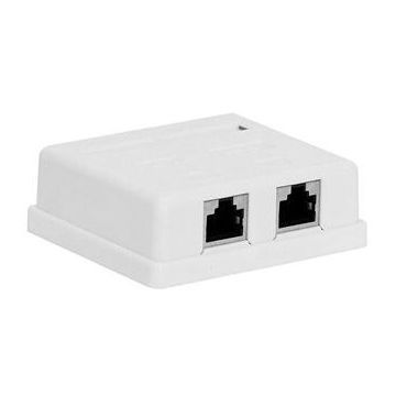 PRIZA FTP CAT 5E DUBLA APLICATA