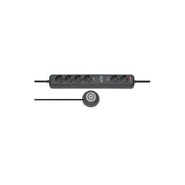 Priza Multipla Eco-Line Comfort Black S 6x Plug