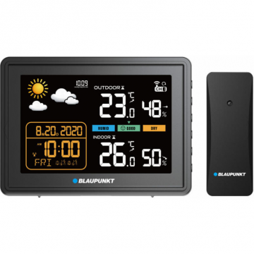 Statie Meteo WS30BK Ecran LCD Negru