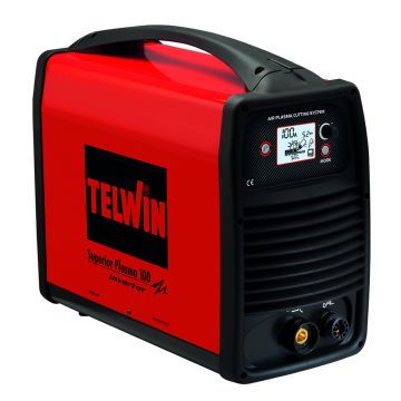 Aparat pentru taiat cu jet de plasma Telwin SUPERIORPLASMA100_FA, 100A, taiere maxima 40 mm