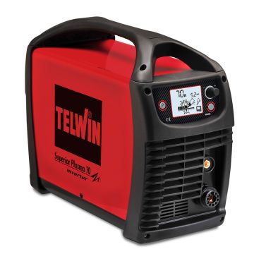 Aparat pentru taiat cu jet de plasmaTelwin SUPERIORPLASMA70_FA, 70 A, taiere maxima 30 mm