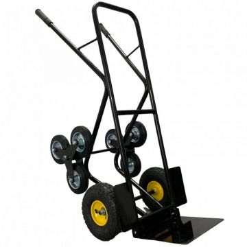 Cărucior pliabil tip liza VivaTechnix VMD-1057, 2 în 1, cu roți pentru scări, max. 250 kg