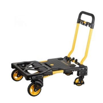 Carucior transport pliabil 2in1 Stanley SXWTD-FT585, 137/70 kg, otel-aluminiu, roti cu rulmenti