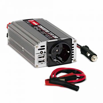 Convertor 12-230 V Telwin CONVERTER310USB, putere maxima 600 W