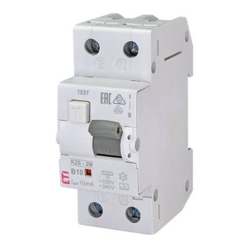 Diferential RCBO KZS-2M A B10 0.01 ETI 002173212