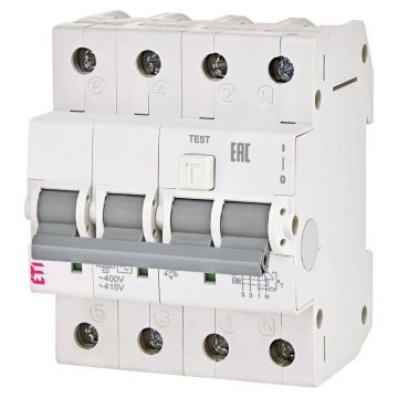 Diferential RCBO KZS-4M 3p+N A B32 0.03 - ETI 002174907