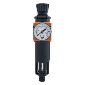 Filtru cu regulator de presiune si manometru OMG 728FRM_3/8, 3/8