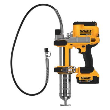 Pistol pentru lubrifiere Dewalt DCGG571M1, cu acumulator Li-Ion 18 V/4.0Ah