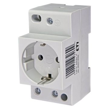 Priza modulara t-2P+Z Schuko P - ETI 002414020