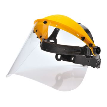Protectie pentru frunte Portwest PW91CLR, viziera transparenta, policarbonat