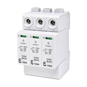 Protectie supratensiune ETITEC EM T2 PV 1100 20 Y ETI 002440623