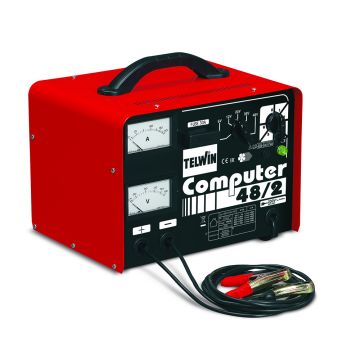 Redresor baterii Telwin COMPUTER48/2PROF, tensiune incarcare 6/12/24/36/48V, capacitate baterii Pb/START-STO10-100/300/300 Ah