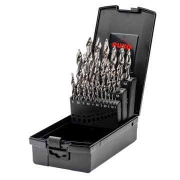 Set burghie HSS UltimateCut FlowStep Ruko 259215RO, 25 piese