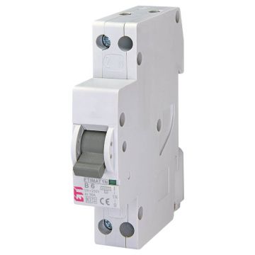 Siguranta automata ETIMAT 1N 1p+N B6 6kA - ETI 002191101
