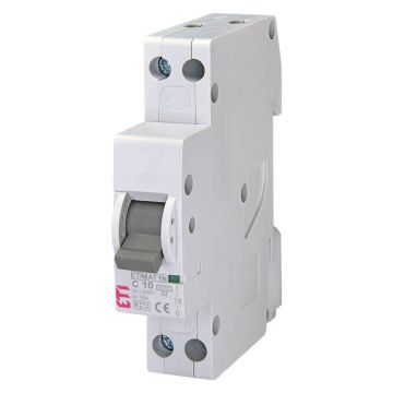 Siguranta automata ETIMAT 1N 1p+N C10 6kA - ETI 002191122