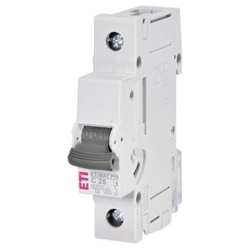 Siguranta automata ETIMAT P10 1p C25 - ETI 001901032