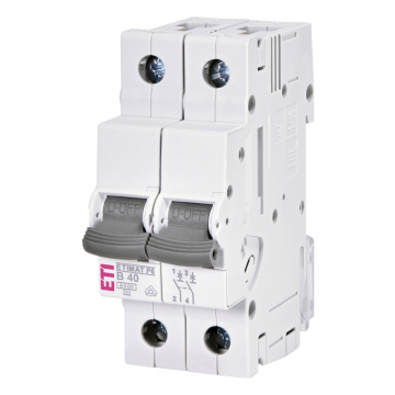 Siguranta automata ETIMAT P6 2p B40 - ETI 001900214