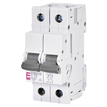 Siguranta automata ETIMAT P6 2p C16 - ETI 001900230