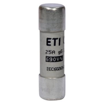 Siguranta fuzibila cilindrica CH14x51 gG 25A 690V - ETI 002651032