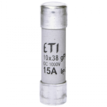Siguranta panouri fotovoltaice CH10x38 gPV 15A 1000V DC ETI 002625080