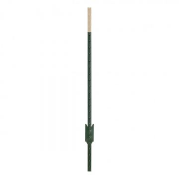 Stalp metalic T-post gard electric 152cm, durabil si usor de montat