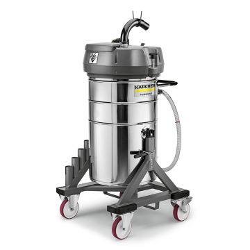 Aspirator industrial pentru lichide Karcher IVR-L 120/24-2 Tc Me, 2400 W, 120 l