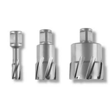 Carota cu pastile din carburi metalice Fein 63127720010, Ø 18 x 35 mm, Weldon 3/4