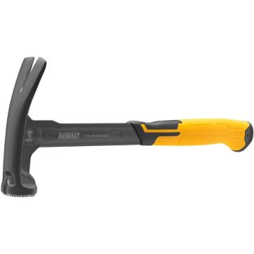 Ciocan cu gheara Dewalt DWHT51138-0, 400 g, suprafata impact striata