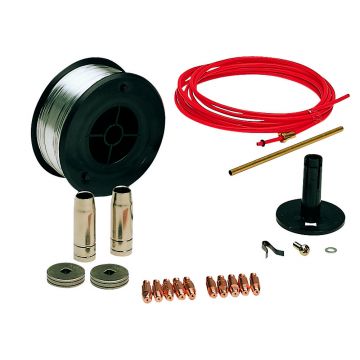 Kit pentru sudura Mig-Mag Telwin 802115, pentru sarma de aluminiu 0.8-1 mm