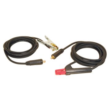 Kit pentru sudura MMA Lincoln Electric KIT-400A-70-5M, 400 A, conectori rapizi DX50, cabluri 5+5 m, sectiune 70 mm2