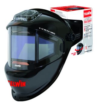 Masca de sudura automata cu filtru reglabil DIN 3/4 - 8/8-12 Telwin 804097, T-VIEW 180, MMA/Mig-Mag/TIG