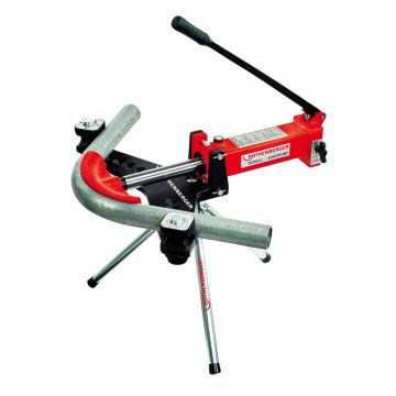 Masina hidraulica pentru indoit tevi Rothenberger ROBULL Type E, actionare manuala, deschisa, cu accesorii 3/8
