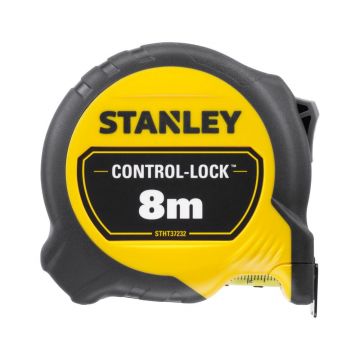 Ruleta CONTROL-LOCK™ Stanley STHT37232-0, 8 m x 25 mm, sistem metric, clasa II, blister